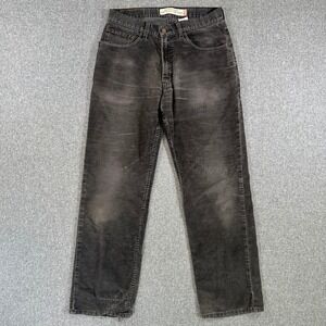 Levis 559 Relaxed Straight Corduroy Pants Mens 32x32 Gray Vintage Y2K Cords 559